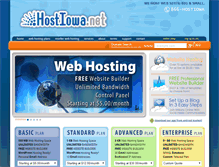 Tablet Screenshot of hostiowa.net
